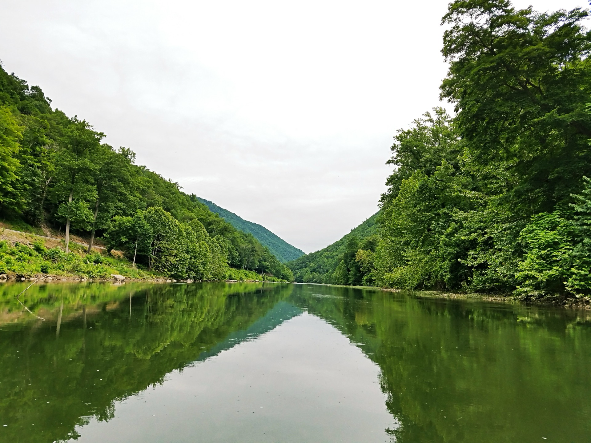 The Trough gorge on the South Branch Potomac